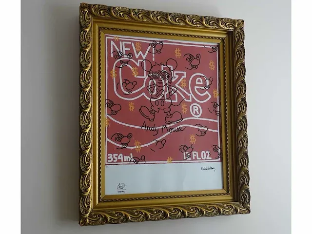 New! coke -keith haring (gelimiteerd) - afbeelding 1 van  5