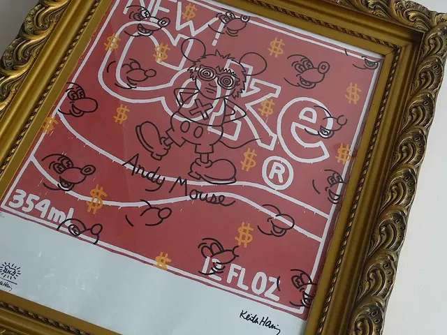 New! coke -keith haring (gelimiteerd) - afbeelding 3 van  5