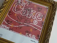 New! coke -keith haring (gelimiteerd) - afbeelding 3 van  5