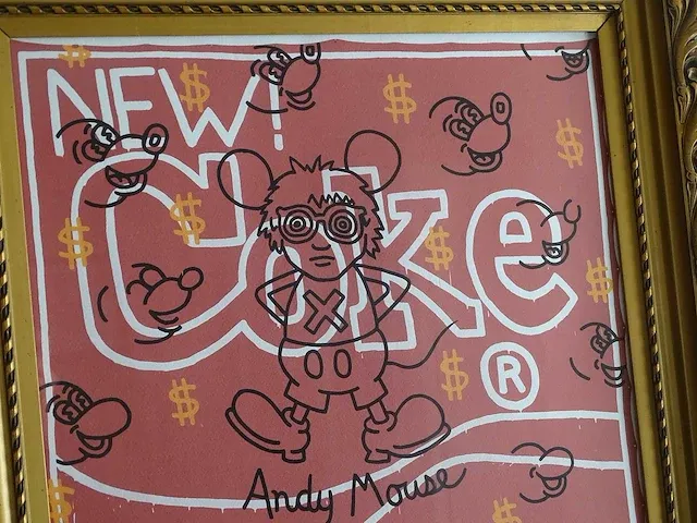 New! coke -keith haring (gelimiteerd) - afbeelding 4 van  5