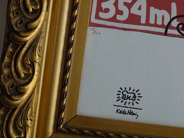 New! coke -keith haring (gelimiteerd) - afbeelding 5 van  5