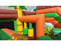 New dinopark - bouncy castle /slide - springkussen - afbeelding 4 van  5
