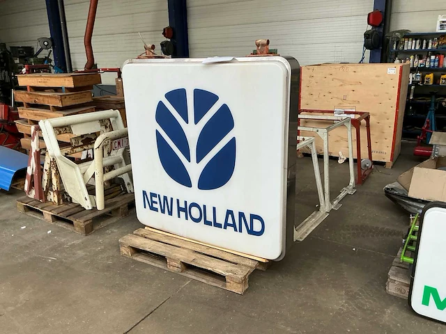 New holland reclamebord - afbeelding 1 van  4