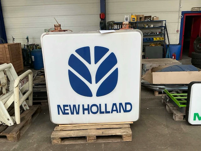 New holland reclamebord - afbeelding 2 van  4