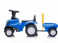 New holland t7 loopauto tractor - blauw - afbeelding 3 van  7