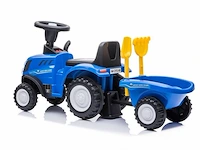 New holland t7 loopauto tractor - blauw - afbeelding 4 van  7