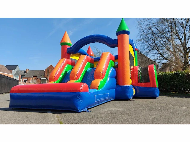 New jump and slide - new bouncer/slide - springkussen - afbeelding 2 van  4