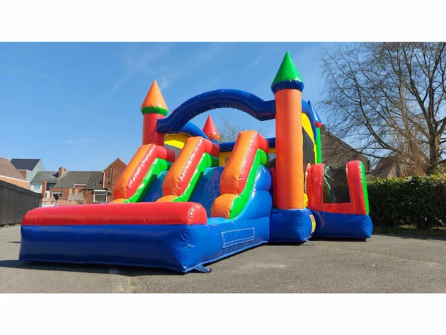 New jump and slide - new bouncer/slide - springkussen - afbeelding 4 van  4