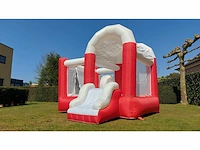 New slide rood - bouncy castle - springkussen - afbeelding 1 van  4