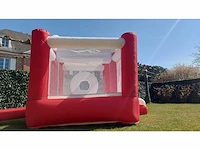 New slide rood - bouncy castle - springkussen - afbeelding 3 van  4