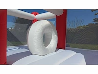 New slide rood - bouncy castle - springkussen - afbeelding 4 van  4
