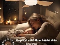 Newday plafondventilator (106 cm) - afbeelding 5 van  6