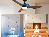 Newday plafondventilator (116cm) - afbeelding 3 van  7