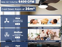 Newday plafondventilator (116cm) - afbeelding 5 van  7