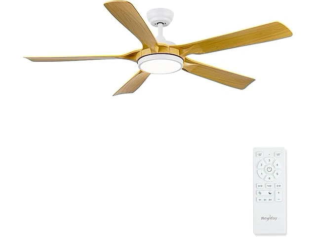 Newday plafondventilator (142 cm) - afbeelding 1 van  5