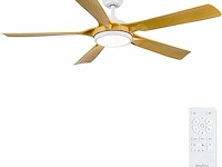 Newday plafondventilator (142 cm) - afbeelding 1 van  5