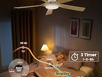 Newday plafondventilator (142 cm) - afbeelding 2 van  5