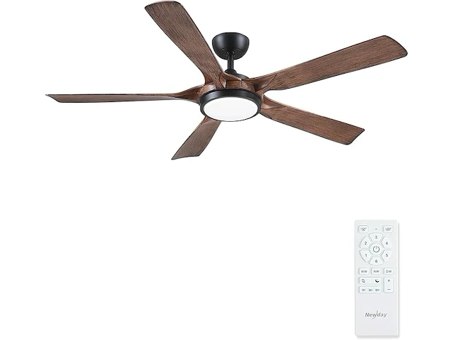 Newday plafondventilatoren (142cm) - afbeelding 1 van  5