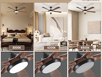 Newday plafondventilatoren (142cm) - afbeelding 5 van  5