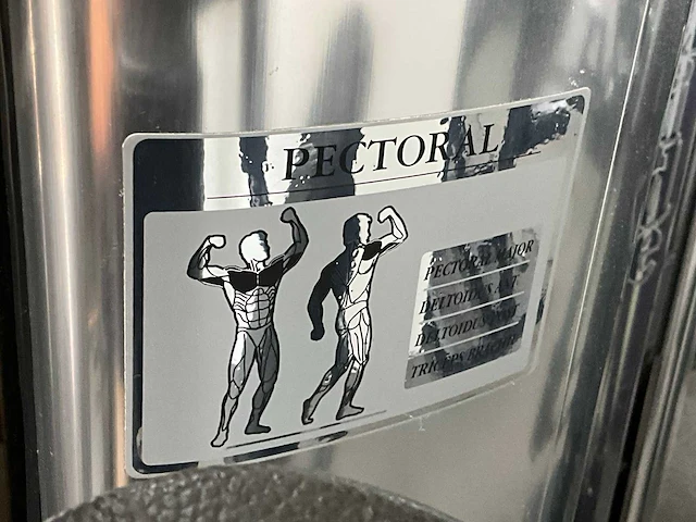 Newform fitness oxide chest press - afbeelding 15 van  17