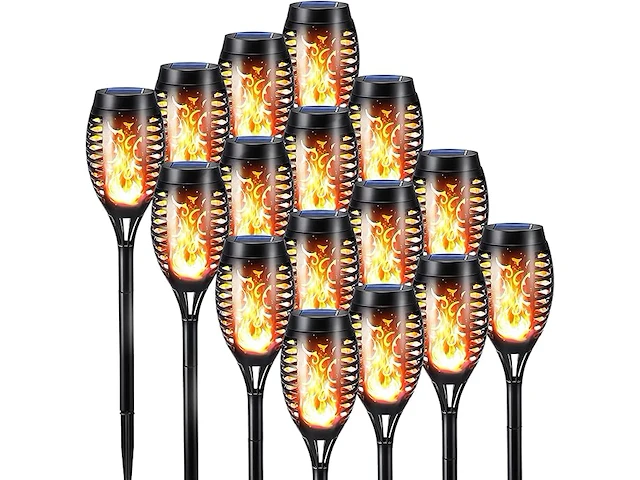 Nexvin fakkels op zonne-energie voor buiten - afbeelding 1 van  6