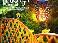 Nexvin fakkels op zonne-energie voor buiten - afbeelding 5 van  6