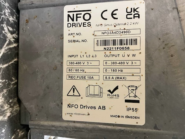 Nfo sinus optimal drive (3x) - afbeelding 7 van  9