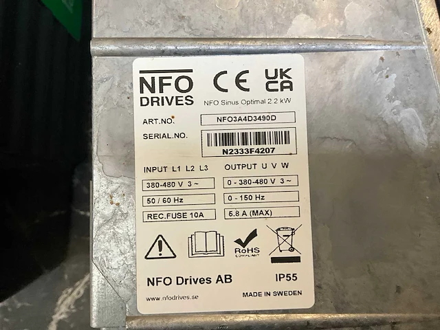 Nfo sinus optimal drive (3x) - afbeelding 8 van  9