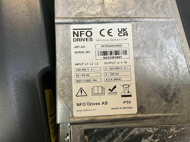 Nfo sinus optimal drive (3x) - afbeelding 9 van  9