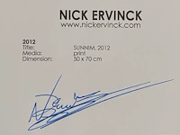 Nick ervinck - gesigneerde editie - afbeelding 3 van  3