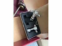 Nicolazzi - traditionele kristallen stolp - wastafelmengkraan - afbeelding 3 van  6