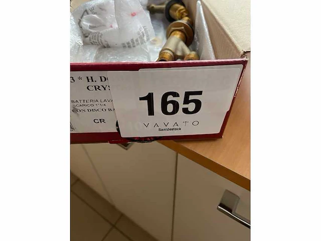 Nicolazzi - traditionele kristallen stolp - wastafelmengkraan - afbeelding 6 van  6