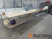 Niet-ontmantelbare werktafel - afbeelding 1 van  7