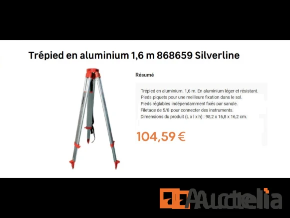 Nieuw aluminium statief