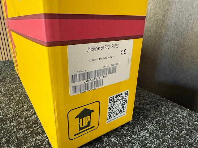(nieuw) unibinder 60 - bindmachine - afbeelding 3 van  4