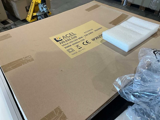 Nieuwe 60x60cm led panel/paneel set (80x) - afbeelding 5 van  8