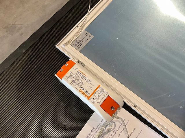 Nieuwe 60x60cm led panel/paneel set (80x) - afbeelding 7 van  8