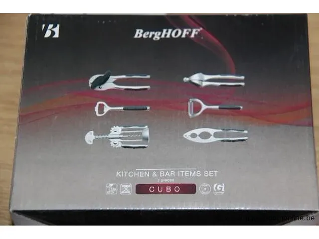 Nieuwe 7-delig keuken-/barset berghoff, type cubo - afbeelding 2 van  2