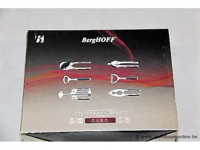 Nieuwe 7-delig keuken-/barset berghoff, type cubo - afbeelding 3 van  3