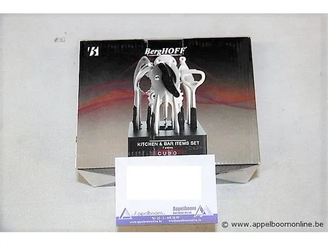 Nieuwe 7-delig keuken-/barset berghoff, type cubo - afbeelding 1 van  3