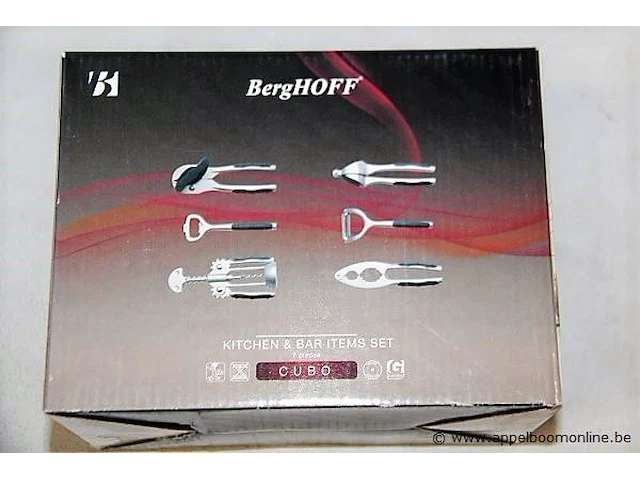 Nieuwe 7-delig keuken-/barset berghoff, type cubo - afbeelding 3 van  3