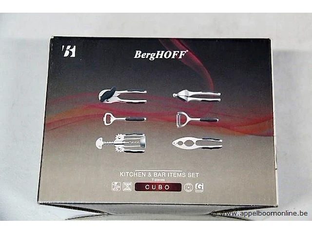 Nieuwe 7-delig keuken-/barset berghoff, type cubo - afbeelding 3 van  3