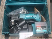 Nieuwe accu haakse slijptol makita dtm51, zonder batterij, werking niet gekend