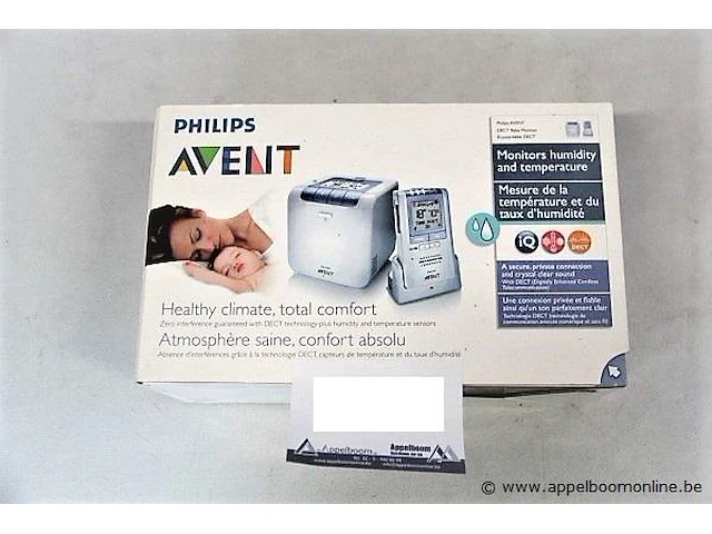 Nieuwe babyphone met vochtigheid en temperatuursensor philips/avent, type dect scd530 - afbeelding 1 van  2