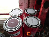Nieuwe carburateur, gekleurde potten, polyfilla, cups, veiligheidsslot - afbeelding 2 van  13