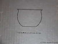 Nieuwe design schaal berghoff, type zeno, 20cm - afbeelding 2 van  2