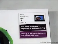 Nieuwe digitaal 7’’ fotoframe philips, type spf1017 - afbeelding 2 van  2