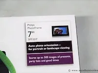 Nieuwe digitaal 7’’ fotoframe philips, type spf1017 - afbeelding 2 van  2