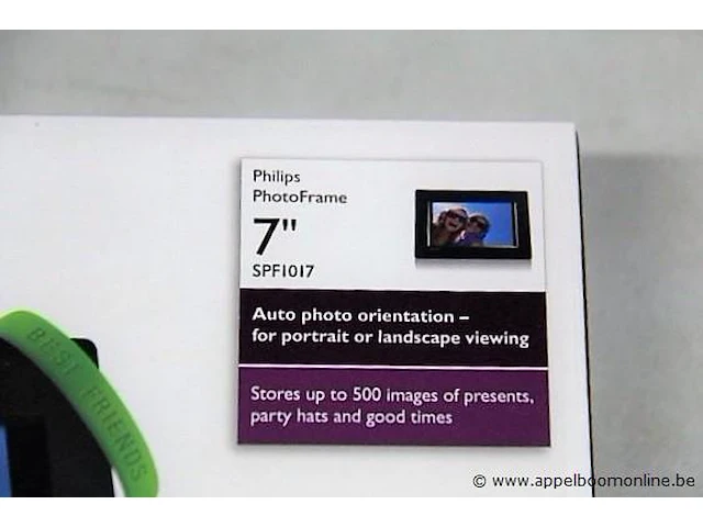 Nieuwe digitaal 7’’ fotoframe philips, type spf1017 - afbeelding 2 van  2