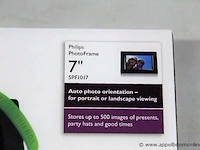 Nieuwe digitaal 7’’ fotoframe philips, type spf1017 - afbeelding 2 van  2